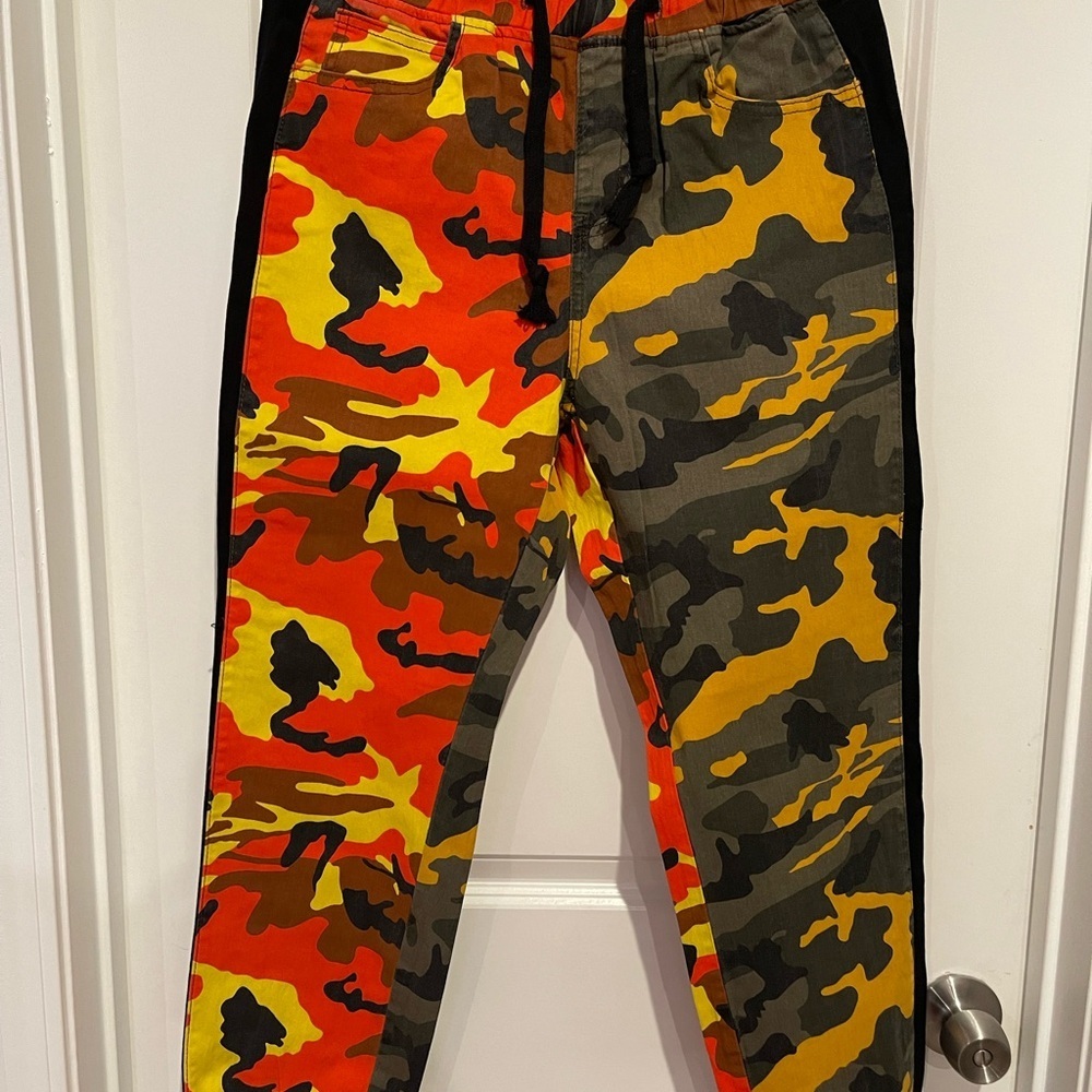 American Bazi Colorful Camouflage Pants - Picture 3 of 5